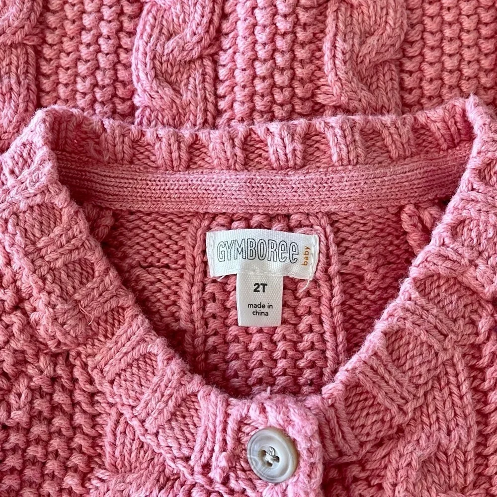 Gymboree Toddler Cable Knit Cardigan